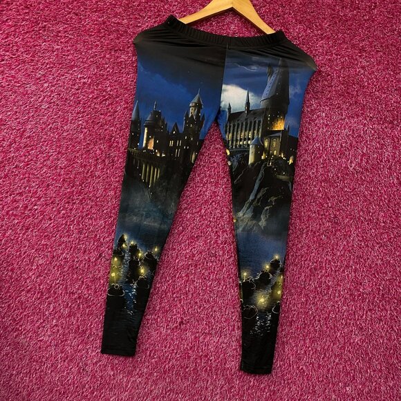 Harry Potter Hogwarts-Themed Graphic Leggings XS - Picture 3 of 4